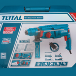 🔨 Rotomartillo Eléctrico TOTAL 800W con Maletín y Accesorios