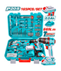 Kit de Herramientas TOTAL 165 Piezas